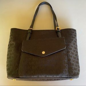 Black Michael Kors Canvas Purse